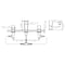 Alfi Brand ALFI brand AB1782-PC Polished Chrome Widespread Modern Bathroom Faucet AB1782-PC - alternate 2
